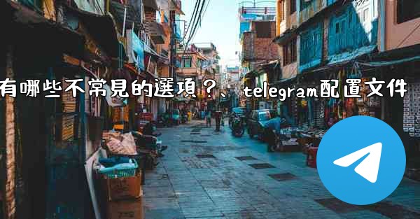 Telegram高級設置中有哪些不常見的選項？、telegram配置文件