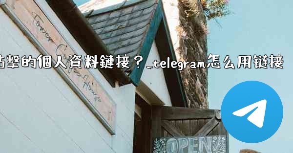 如何給Telegram頻道添加一個可點擊的個人資料鏈接？_telegram怎么用链接